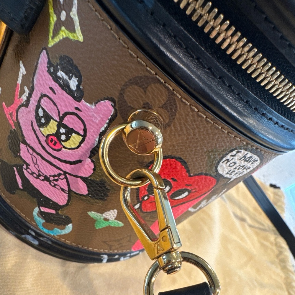 Authentic Customized Louis Vuitton LV Cannes Bucket Bag Top Handle Purse Limited - Picture 12 of 15